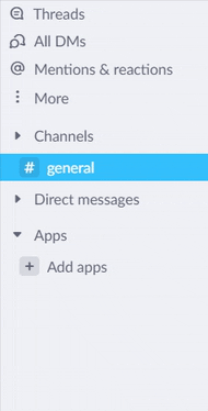 Slack is using accordions