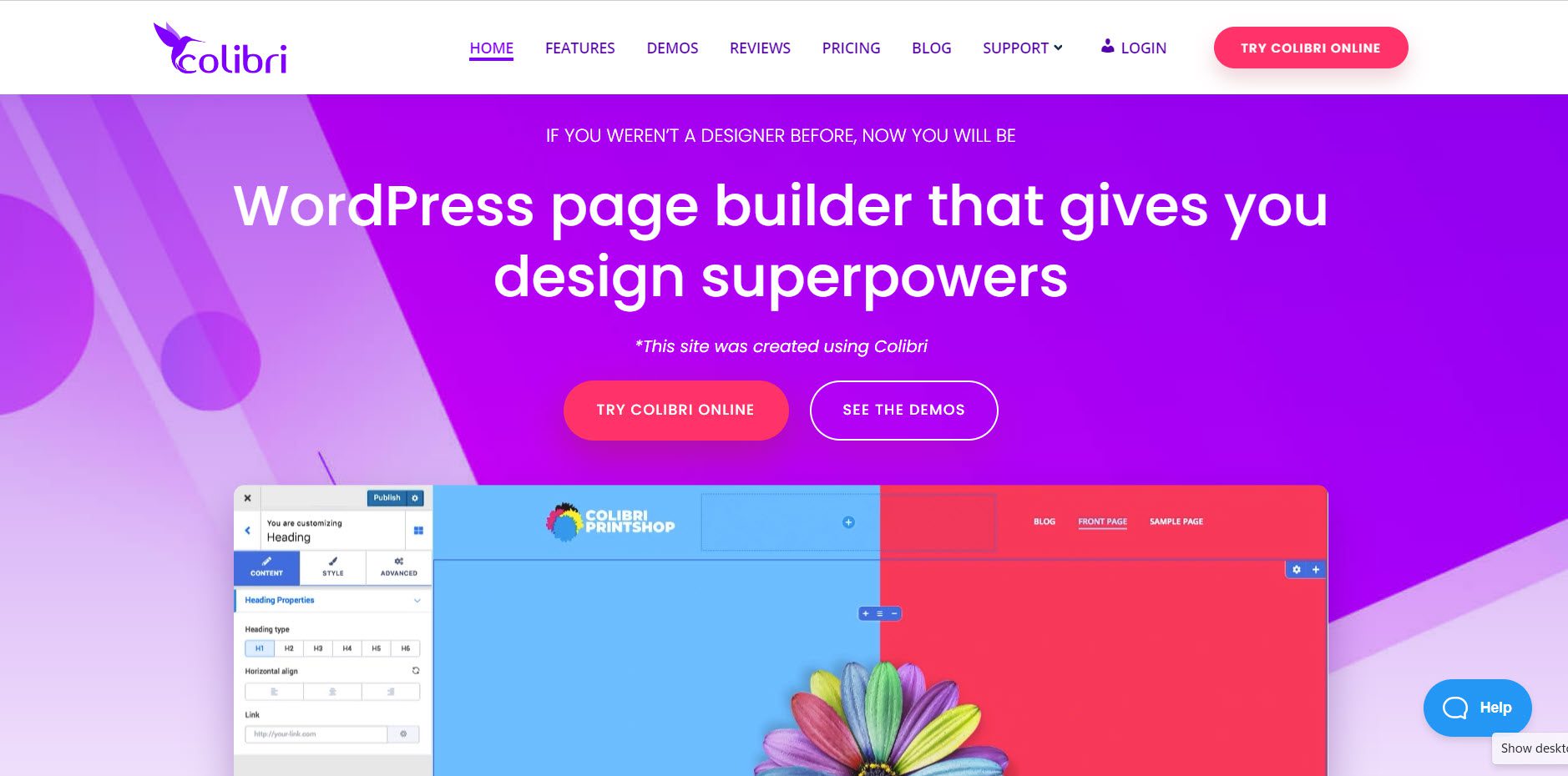 colibri wp theme