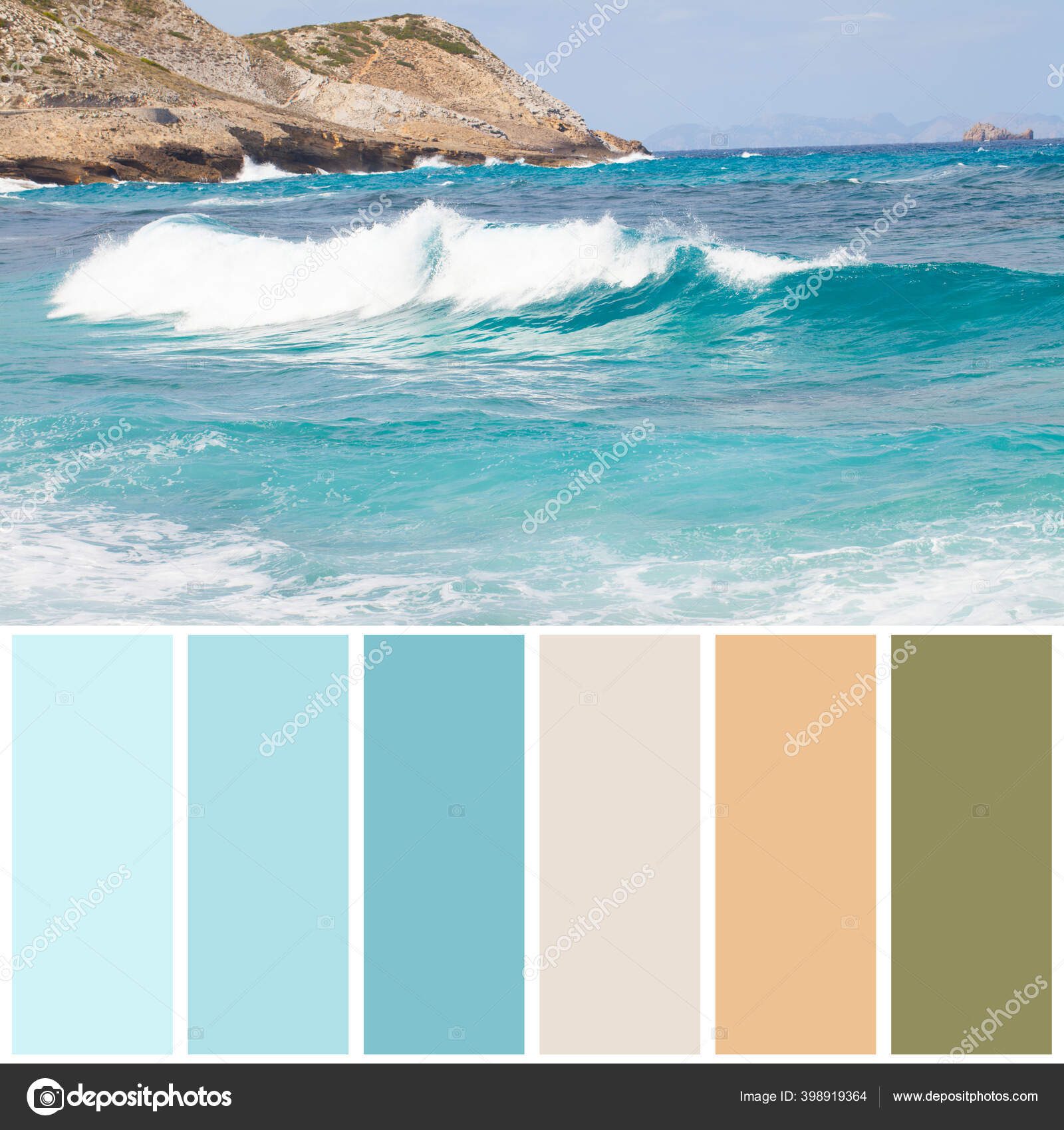 soft color palette from Depositphotos