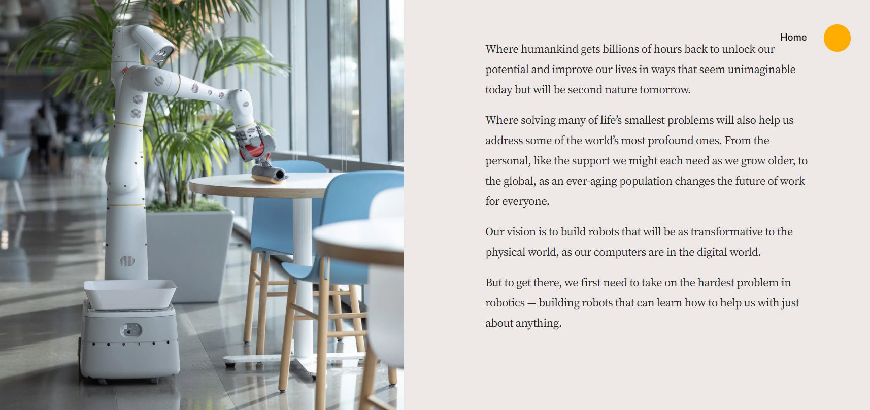 Everyday Robots story