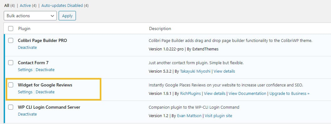 Setting up a WordPress plugin