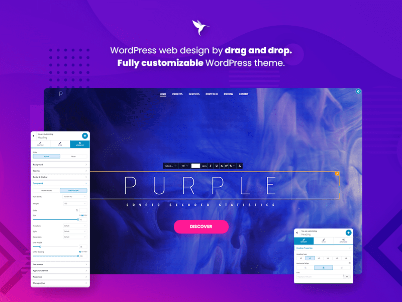 Colibri - free WordPress theme