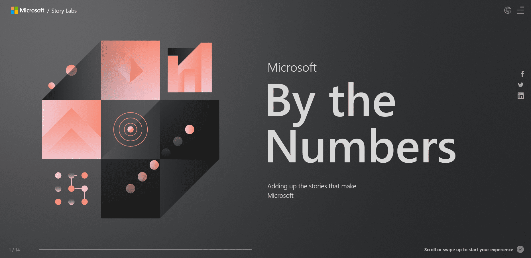 Silver and pink color palette - example