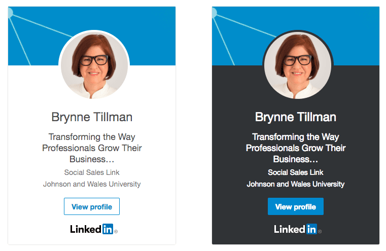 LinkedIn profile