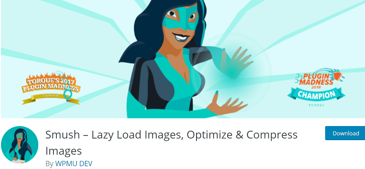 Smush optimizes imagez