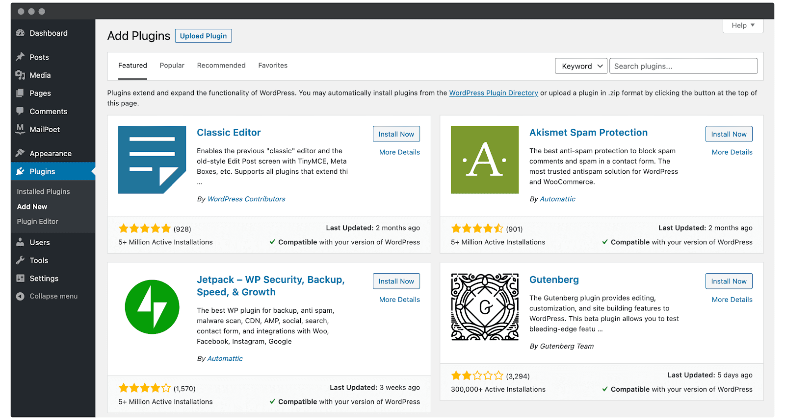 Installing a multi-language WordPress plugin