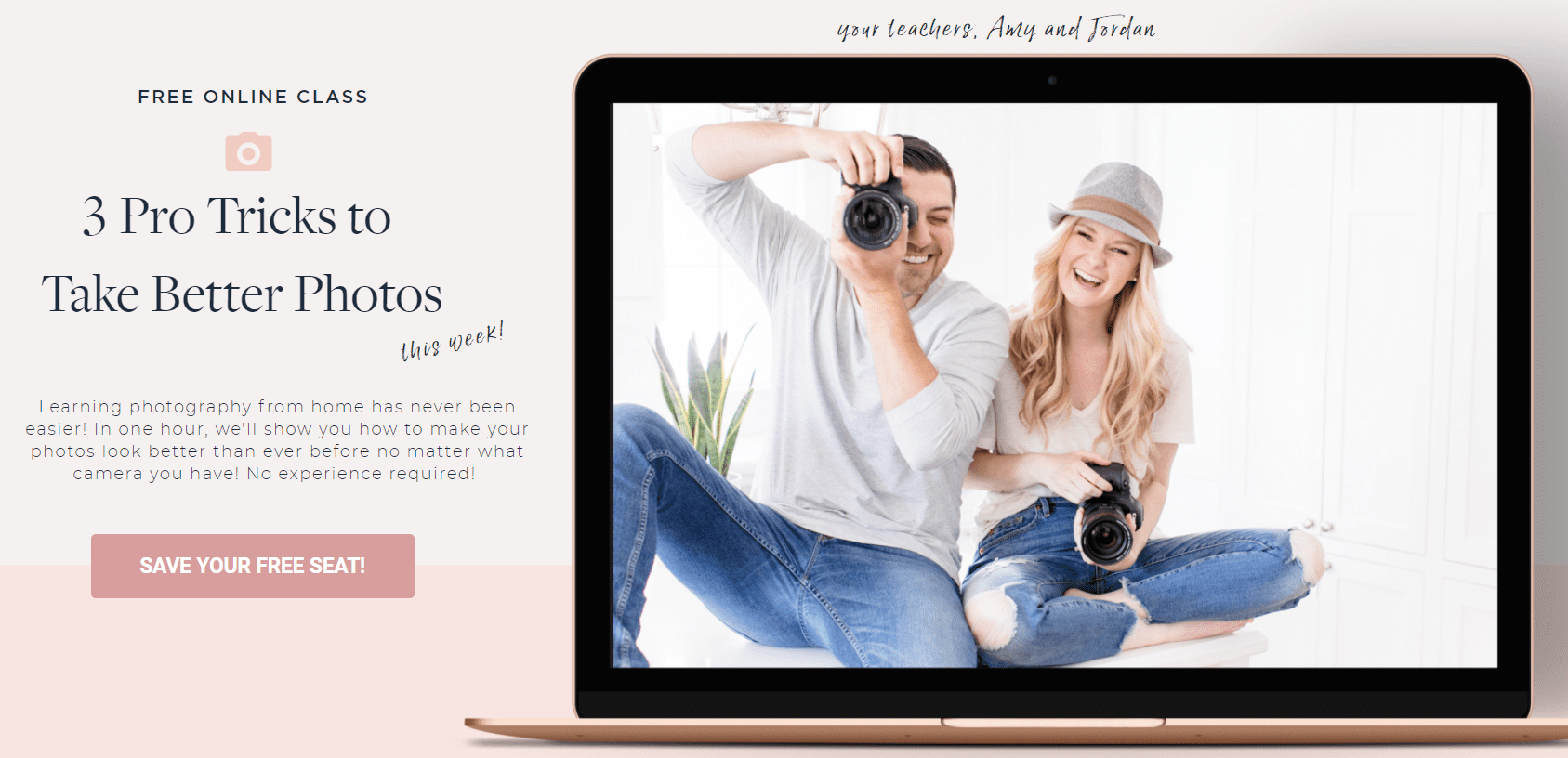 Classes used as a lead magnet