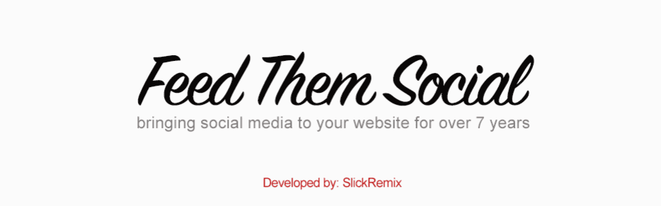 Feed them Social - WordPress Instagram widget