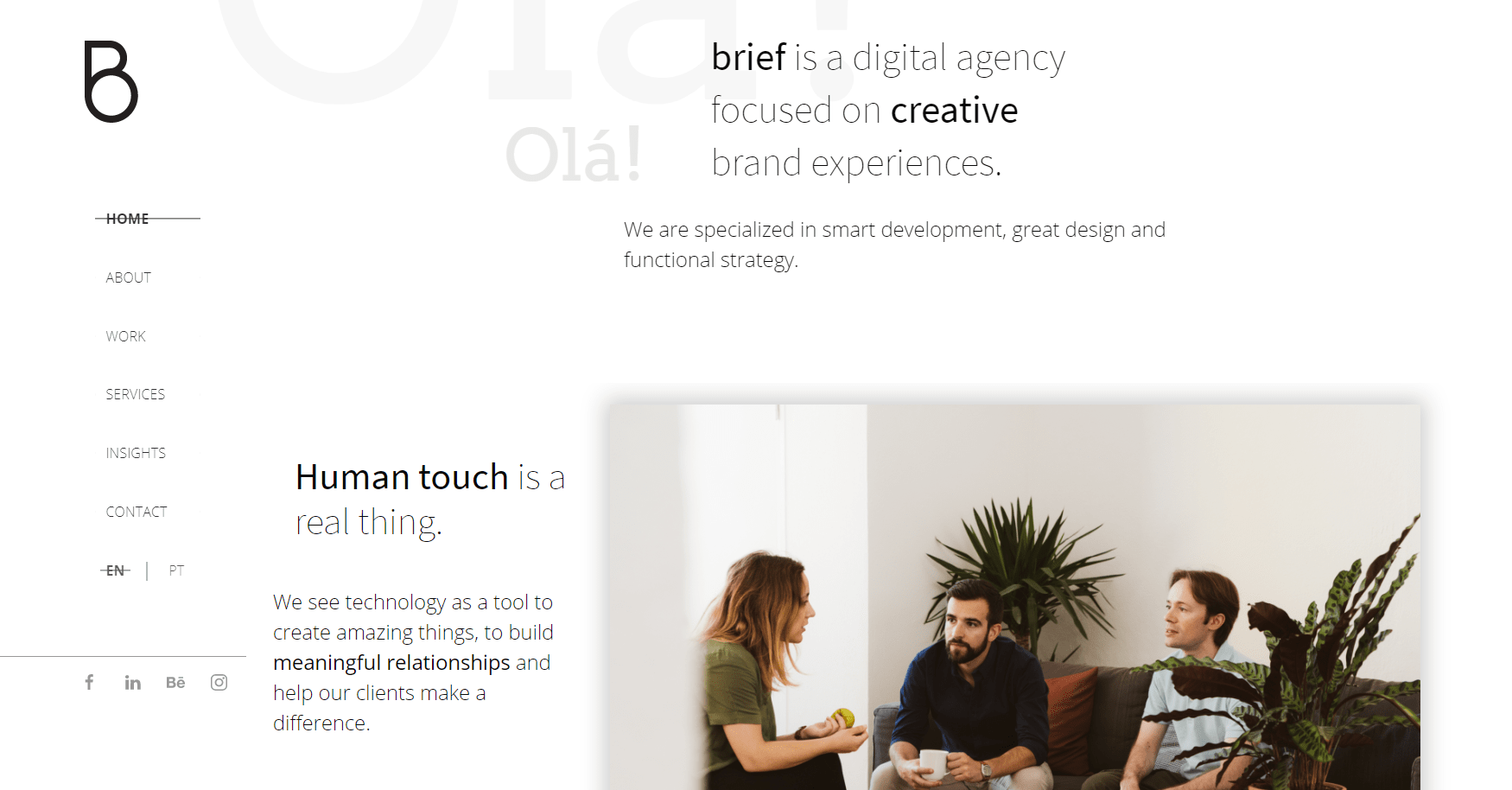 Another example of vertical menu